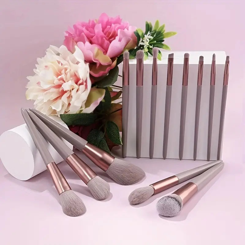 13Pcs Soft Fluffy Makeup Brush Set