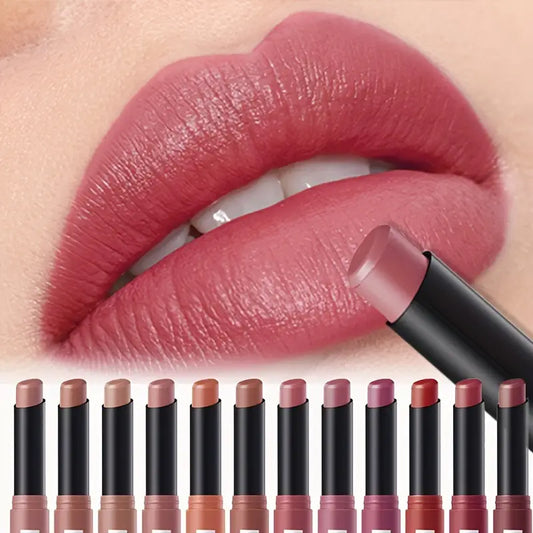 Hydrating Matte Lipstick - 12 Shades