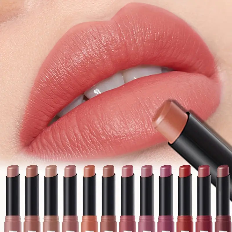 Hydrating Matte Lipstick - 12 Shades