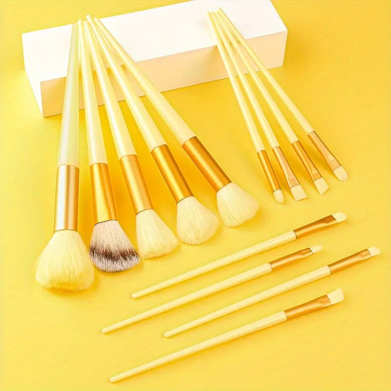 13Pcs Soft Fluffy Makeup Brush Set