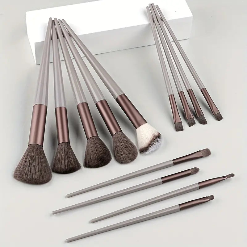 13Pcs Soft Fluffy Makeup Brush Set